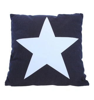 Pyntepute Big Star - Marineblå 40 cm